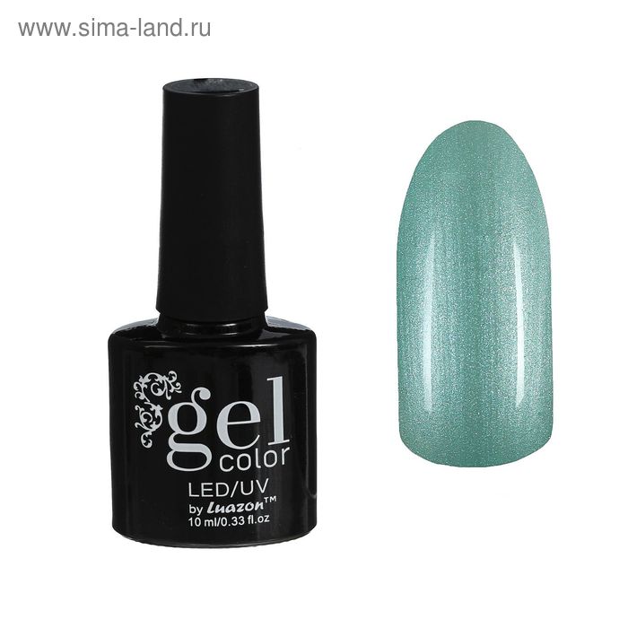 Гель-лак для ногтей трёхфазный LED/UV, 10мл, цвет В2-062 мятный перламутровый - Фото 1