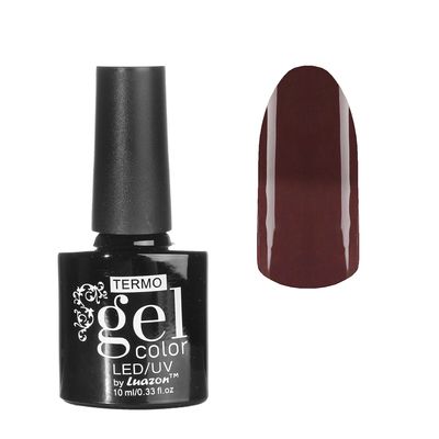 Гель-лак для ногтей "Термо", 10мл, LED/UV, цвет 016А1 шоколадный
