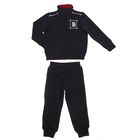 Комплект для мальчика (куртка, брюки), рост 122 см, цвет тёмно-серый/красный Н535_Д - Фото 1