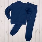 Комплект для девочки (куртка, брюки), рост 146 см, цвет тёмно-синий Л483_Д - Фото 2