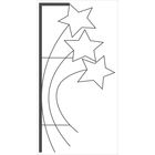 Светодиодная консоль «Звёзды триколор», 75 × 150 × 5 см, 30 Вт, 220 В - Фото 2
