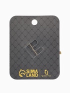 Брошь «Цветок» орхидея, цвет фиолетово-зелёный в чернёном золоте  (артикул 236212)  большой выбор товаров оптом и в розницу по низким ценам с доставкой