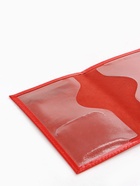 Обложка для паспорта, тиснение фольгой, гладкая, красная - Фото 7