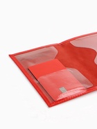 Обложка для паспорта, тиснение фольгой, гладкая, красная - Фото 8