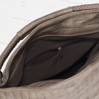 Сумка женская на молнии, отдел с перегородкой, наружный карман, цвет хаки - Фото 3
