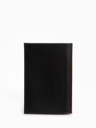 Обложка для паспорта, гладкая, натуральная кожа, тиснение фольгой, чёрная - Фото 9