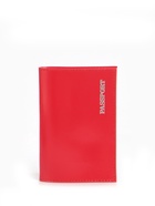 Обложка для паспорта, натуральная кожа, тиснение, розовая - Фото 2