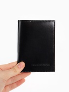 Обложка для автодокументов, натуральная кожа, гладкая, 10×1×13 см, чёрная - Фото 4