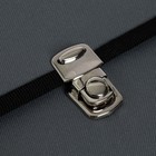 Портфель деловой 350 х 260 х 100 мм, текстильный, 2 отделения, К 1С11 "Выборг", серый - Фото 5