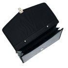 Портфель деловой 350 х 260 х 100 мм, текстильный, 2 отделения "Ладога" комбинированный серый, 1С112 - Фото 4