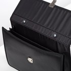 Портфель деловой, 2 отдела, цвет чёрный - Фото 4