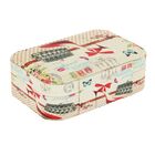 Шкатулка кожзам под часы 1 отделение и бижутерию "Женские мелочи" 22х14,5х7 см - Фото 5