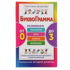 Буквограмма: от 0 до 3. Развиваем мышление, речь, память, внимание. Шишкова С. Ю. - Фото 1