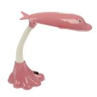 Лампа настольная 9 Вт 220В "Дельфин" бледно-розовая - Фото 1