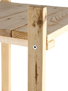 Стеллаж деревянный, 4 полки, 140×40×40 см, липа, напольный, «Добропаровъ» - Фото 5