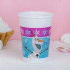 Стаканы пластиковые «Холодное сердце. Северное сияние», 200 мл, набор 8 шт. - Фото 4