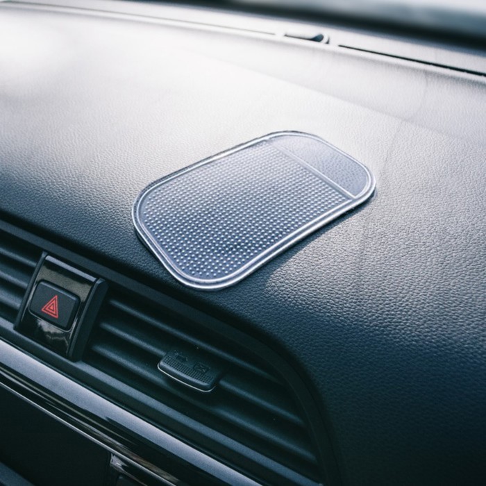 Коврик противоскользящий TORSO, "Spider" 9×15 см, прозрачный - Фото 1