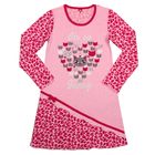 Сорочка ночная для девочки, рост 122 см (64), цвет розовый/малиновый CAK 5253_Д - Фото 1