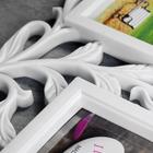 Фоторамка - коллаж на 2 фото 10×15 см «3 розы», белая, 34×20 см - Фото 3