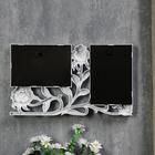 Фоторамка - коллаж на 2 фото 10×15 см «3 розы», белая, 34×20 см - Фото 4