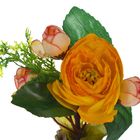 цветочная композиция в холщовом мешочке розы 17*8 см - Фото 2