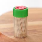 Зубочистки «Цветок», 150 шт., МИКС - Фото 2