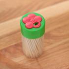 Зубочистки «Цветок», 150 шт, цвет МИКС - Фото 3