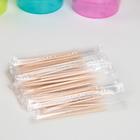 Зубочистки в индивидуальной полиэтиленовой упаковке Доляна, 1000 шт. - Фото 1