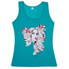 Майка женская, цвет голубой, размер 48 - Фото 1