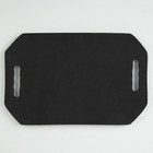 Зеркало с ручками, 20×28/25.3×41 см, чёрное - Фото 5