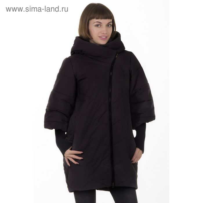 Куртка женская, размер 48, рост 168, цвет черный (арт. 48) - Фото 1