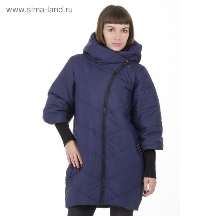 Куртка женская, размер 46, рост 168, цвет синий (арт. 48) - Фото 1