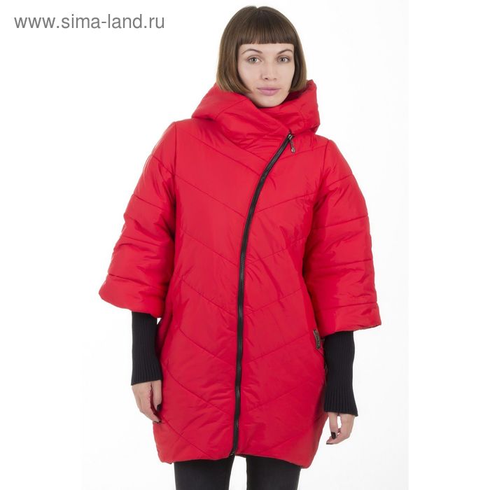 Куртка женская, размер 48, рост 168, цвет красный (арт. 48) - Фото 1