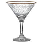 Набор бокалов для мартини 170 мл "Винтаж", 6 шт, гравировка, отводка золотом - Фото 2
