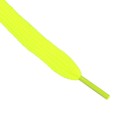 Шнурки для обуви, пара, плоские, 10 мм, 120 см, цвет жёлтый неоновый - Фото 2