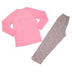 Пижама для девочки, рост 134 см (68), цвет светло-розовый CAJ 5255_Д - Фото 7