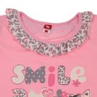 Сорочка ночная для девочки, рост 128 см (64), цвет розовый/серый CAJ 5260_Д - Фото 2