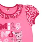 Сорочка ночная для девочки, рост 146 см (76), цвет розовый/малиновый CAJ 5260_Д - Фото 3