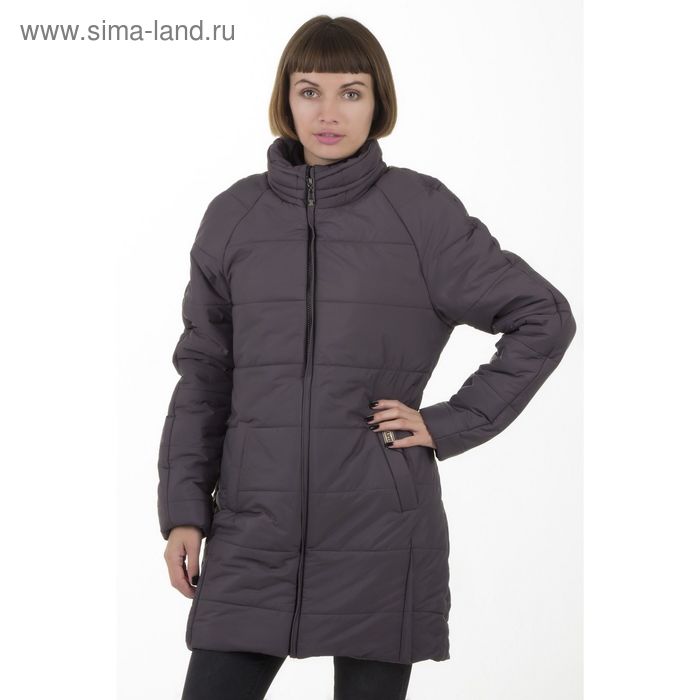 Куртка женская, размер 50, рост 168, цвет асфальт (арт. 71 С+) - Фото 1