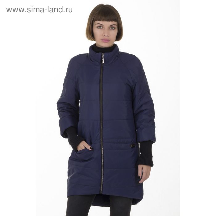 Куртка женская, размер 48, рост 168, цвет синий (арт. 53) - Фото 1