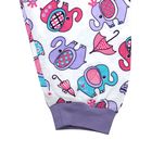 Пижама для девочки, рост 122 см (64), цвет сиреневый, принт зонтики CAK 5247_Д - Фото 6