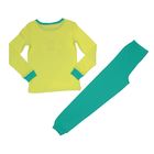 Пижама для девочки, рост 110 см (60), цвет салатовый/зелёный CAK 5250_Д - Фото 7
