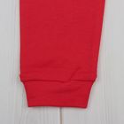Пижама для мальчика, рост 86 см (52), цвет серый меланж/красный CAB 5263_М - Фото 6