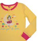 Пижама для девочки, рост 122 см (64), цвет жёлтый/розовый CAK 5250_Д - Фото 4