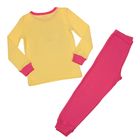 Пижама для девочки, рост 116 см (60), цвет жёлтый/розовый CAK 5250_Д - Фото 7