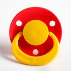 Соска - пустышка латексная классическая «Ягодка», от 0 мес., цвет МИКС - Фото 3