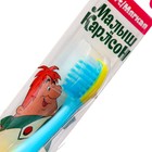 Детская зубная щётка "ЛенПластПолимер" "Карлсон" с подушечкой для чистки языка - Фото 4