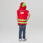 Карнавальный костюм «Пожарный МЧС, р. 32–34, 5–10 лет, полоски цвета МИКС - Фото 3