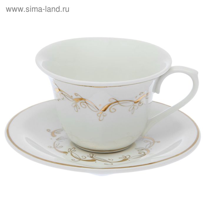 Чайная пара "Милана", чашка 200 мл - Фото 1