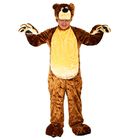 Карнавальный костюм «Бурый медведь», комбинезон, шапка, р. 50-52, рост 180 см, цвета МИКС - Фото 1